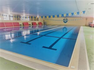 Swimming Coach and Kids